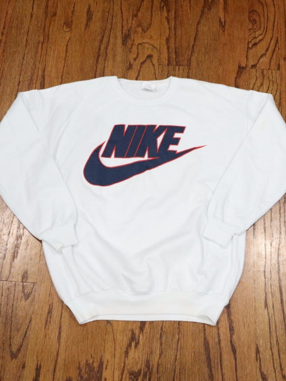 1980's nike crewneck true vintage nike big swoosh crewneck size S/M